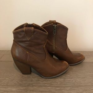 Not Rated Short Cowgirl Style Boots